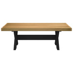 Coffee Table NOAIN X-Shaped Legs 120x60x40 cm Solid Wood Pine 4100034