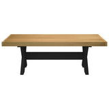 Coffee Table NOAIN X-Shaped Legs 120x60x40 cm Solid Wood Pine 4100034