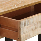 Console Table 100x30x75 cm Solid Mango Wood 320823