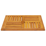 Table Top 70x70x2 cm Square Solid Wood Acacia 4004255