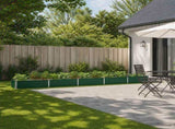 Raised Garden Bed Green 400 x 40 x 24 cm Galvanised Steel 8006353
