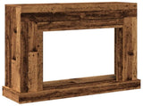 Fireplace Surround Old Wood 100x30x87.5 cm Engineered Wood 854569