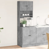 Kitchen Cabinet Concrete Grey 60x50x180 cm Engineered Wood 3276640