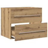 Bathroom Sink Cabinet Artisan Oak 60x38.5x48 cm Engineered Wood 862027