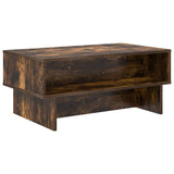 Coffee Table Smoked Oak 80 x 46 x 35 cm Engineered Wood 8000224