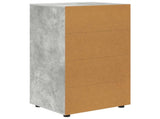 Storage Cabinets 60 x 48 x 105 cm Engineered Wood Concrete Grey 3406238