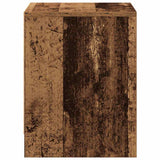 Bedside Cabinet with Drawer 2 pcs Old Wood 45 x 34 x 44.5 cm 863354
