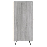 Sideboard Grey Sonoma 90x34x80 cm Engineered Wood 828082