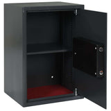 Digital Safe with Lock Dark grey 35 x 31 x 50 cm Steel 42011312