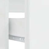 Bathroom Sink Cabinet BREDA High Gloss White 82 x 41x 59 cm 897459