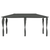 Gazebo with Post Covers 2.98x5.3x2.59 m Anthracite 160 g/m 313619