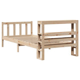 Bed Frame without Mattress 90x200 cm Solid Wood Pine 3305755