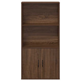 Bookcase Brown Oak 60x24x120 cm Engineered Wood 860424