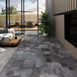 PVC Flooring Plank Self-adhesive 5.11 m Wood Structure Grey 146610
