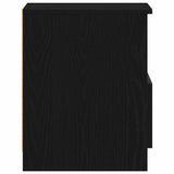 Bedside Cabinet 2 pcs Black Oak 40 x 40 x 50 cm Engineered Wood 862610