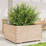 Garden Planter 90x90x49.5 cm Solid Wood Pine 3282534