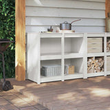 Kitchen Cabinet with Shelf MEPPEL Warm White 106 x 55 x 92 cm 868178
