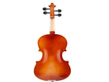 GV100 4/4 Acoustic Violin Case Bow Rosin Strings Tuner Shoulder Rest Natural 11662510