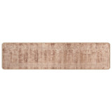 Rug Runner MARSA White 50 x 400 cm Polyester and PVC 42023306