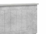 Headboard Concrete Grey Engineered wood 888455