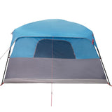 Family Tent Cabin 10-Person Blue Waterproof 94540