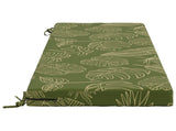 2-Piece Bench Cushions SOEST 2 pcs 100% Polyester Leaf Design 950285