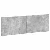 Wall-Mounted Headboard BREDA Concrete Grey Engineered Wood 897608
