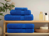 Towels "FROGN" 4 pcs Blue 100x200 cm 360 gsm 136723