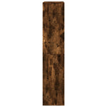 Bookcase Smoked Oak 100x33x155.5 cm Engineered Wood 3309397