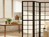 4 Panel Folding Room Divider, Freestanding Room Separator, Indoor Privacy Screen for Living Room, T3398P554170