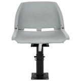 Boat Seat with Pedestal Height Adjustable 360&deg Rotatable 3294947