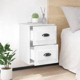 Wall-mounted Bedside Cabinet High Gloss White 41.5x36x53cm 816396