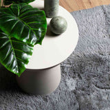 Shaggy Rug High Pile NAVARRA Light Grey 200x290 cm Polyester 4102850