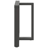 Dining Table Legs T-Shaped 2 pcs Anthracite 70x35x cm Steel 4013058