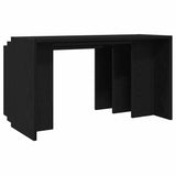Nesting Tables 3 pcs Black Engineered Wood 858534