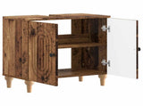 Bathroom Sink Cabinet ALKMAAR Old Wood 59.5 x 31.5x 59 cm 896133