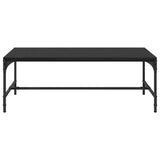 Coffee Table Black Oak 100 x 50 x 35 cm Engineered Wood 881122