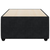 Bed Frame without Mattress Black 90x190 cm Single Velvet 3284978