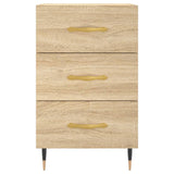 Bedside Cabinet Sonoma Oak 40x40x66 cm Engineered Wood 827639