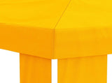 Gazebo Cover 6 x 3 m Yellow Polyester 190 gsm 900430