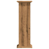 ZNTS Plant Stand Artisan Oak 33x33x100 cm Engineered Wood 852986
