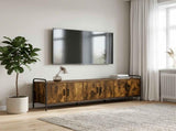 TV Cabinet 167.5 x 33 x 50 cm Smoked Oak Engineered Wood 8013748