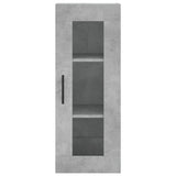 Highboard Concrete Grey 34.5x34x180 cm Engineered Wood 3199453