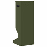 Deer Feeder Olive Green 28 x 30 x 80 cm Cold-Rolled Steel 874610