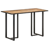 Dining Table 120 cm Rough Mango Wood 320689