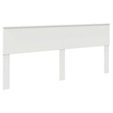 Headboard White Engineered wood 888374