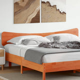 Headboard Wax Brown 180 cm Solid Wood Pine 844768