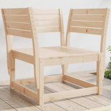 Garden Chair Natural Pine Solid Pine Wood Medium Modular 844674