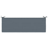 2-Piece Bench Cushions SOEST 2 pcs 100% Polyester Blue 949439