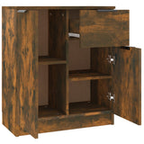 Sideboards 2 pcs Smoked Oak 60x30x70 cm Engineered Wood 3115817